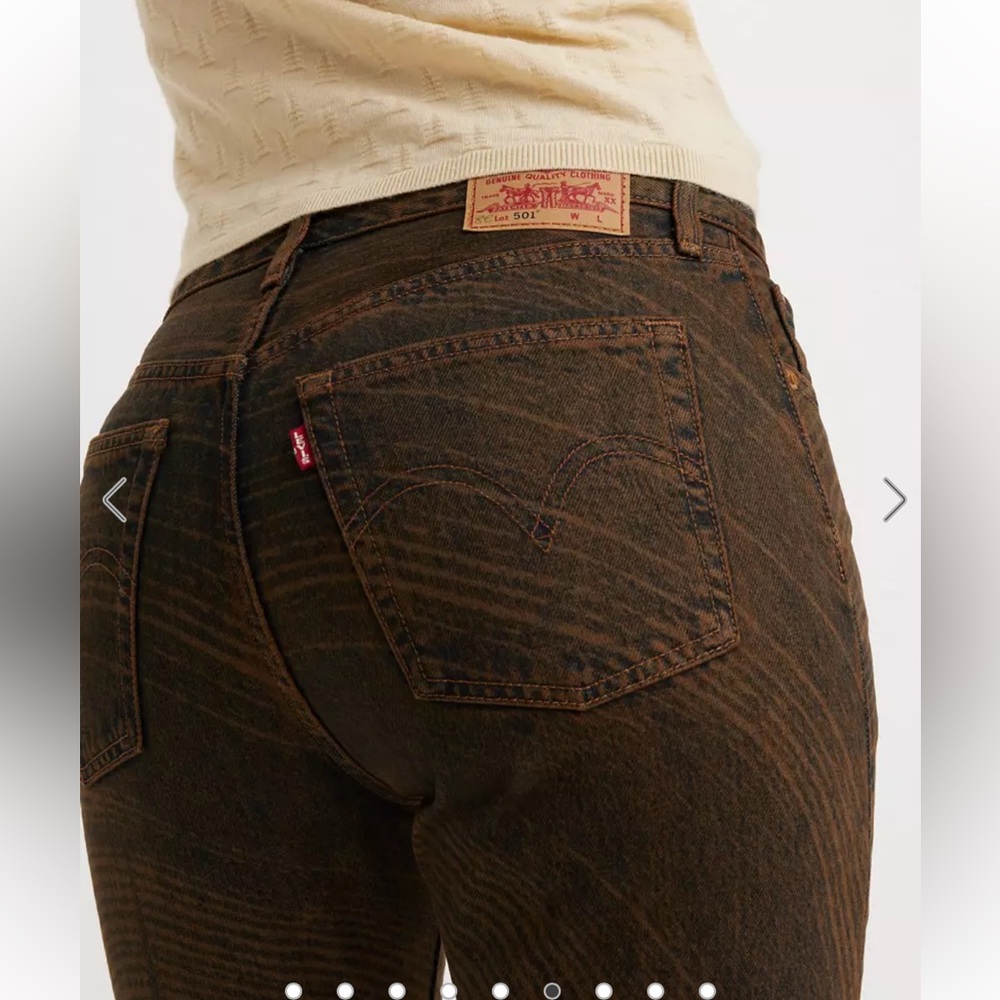 Levi’s Tree Ring 501 Limited Edition Emma Chamberlain jeans